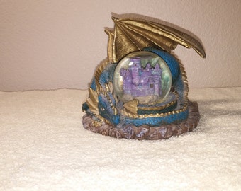 Snow globe dragon | Etsy