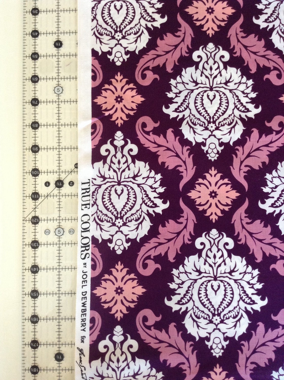 True Colors damask Fabric By the YardWestmisnter Fabrics Joel