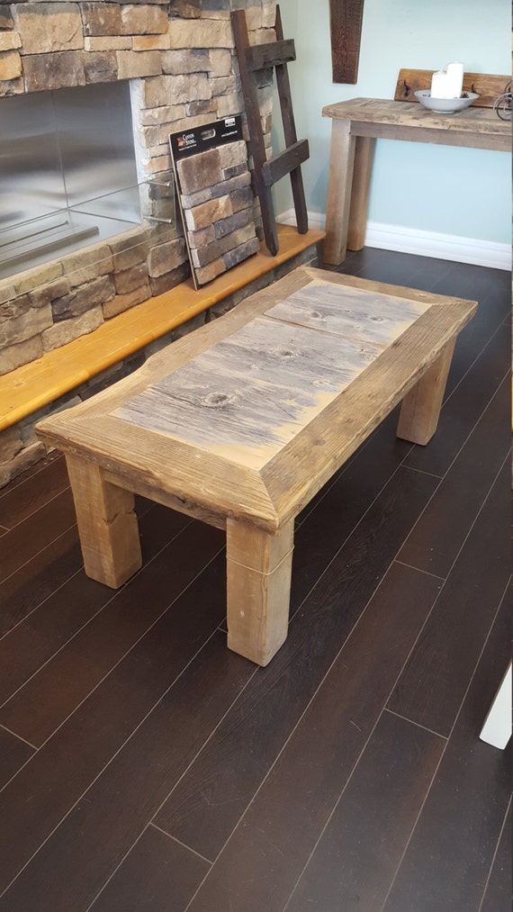 Items similar to Barn Wood Coffee Table on Etsy