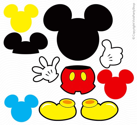 mickey mouse construction clipart - photo #35