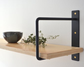 Classic Minimalist Shelf Brackets (Pair) / Équerres à Tablette Minimaliste Classique (Paire)