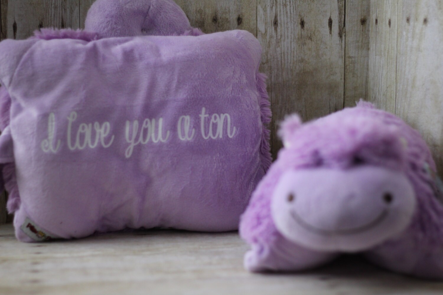 huggable hippo pillow pet