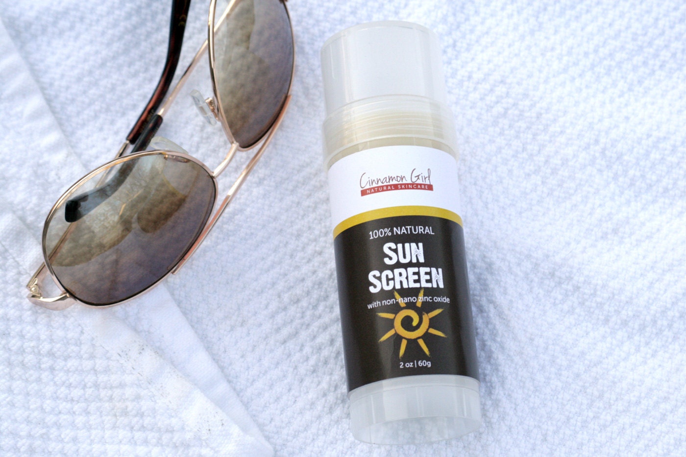 100 Natural Sunscreen with nonnano zinc oxide SPF 20