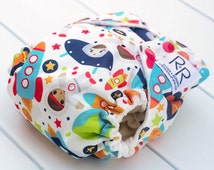 Popular items for space diaper on Etsy