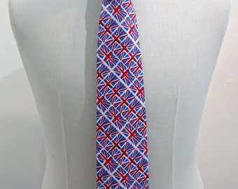 Union Jack fabric Tie