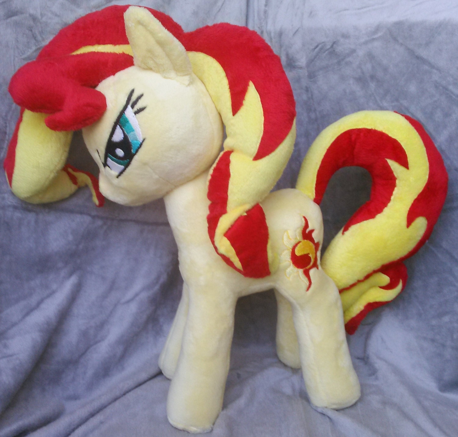 mlp sunset shimmer plush