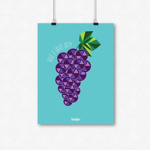 have-a-grape-day-graphic-poster