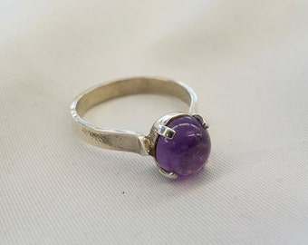 antique amethyst wedding ring