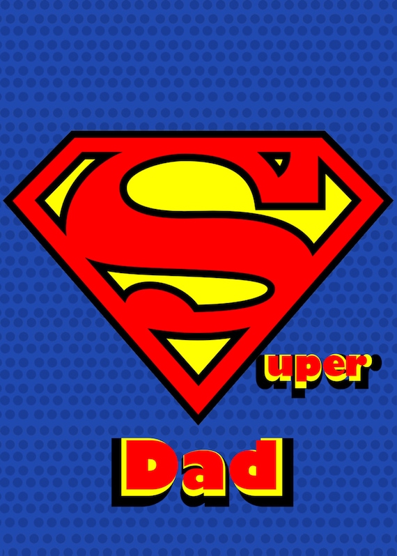 superman-father-s-day-card-blue-red-yellow-pop-by-cyndimarieart