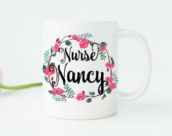 Personalized Nurse Mugs Nurse Cups RN Mugs RN Gifts Nurse Gifts Personalized Nurse Gifts Nurse Appreciation Gifts Nursing Student Gifts N3