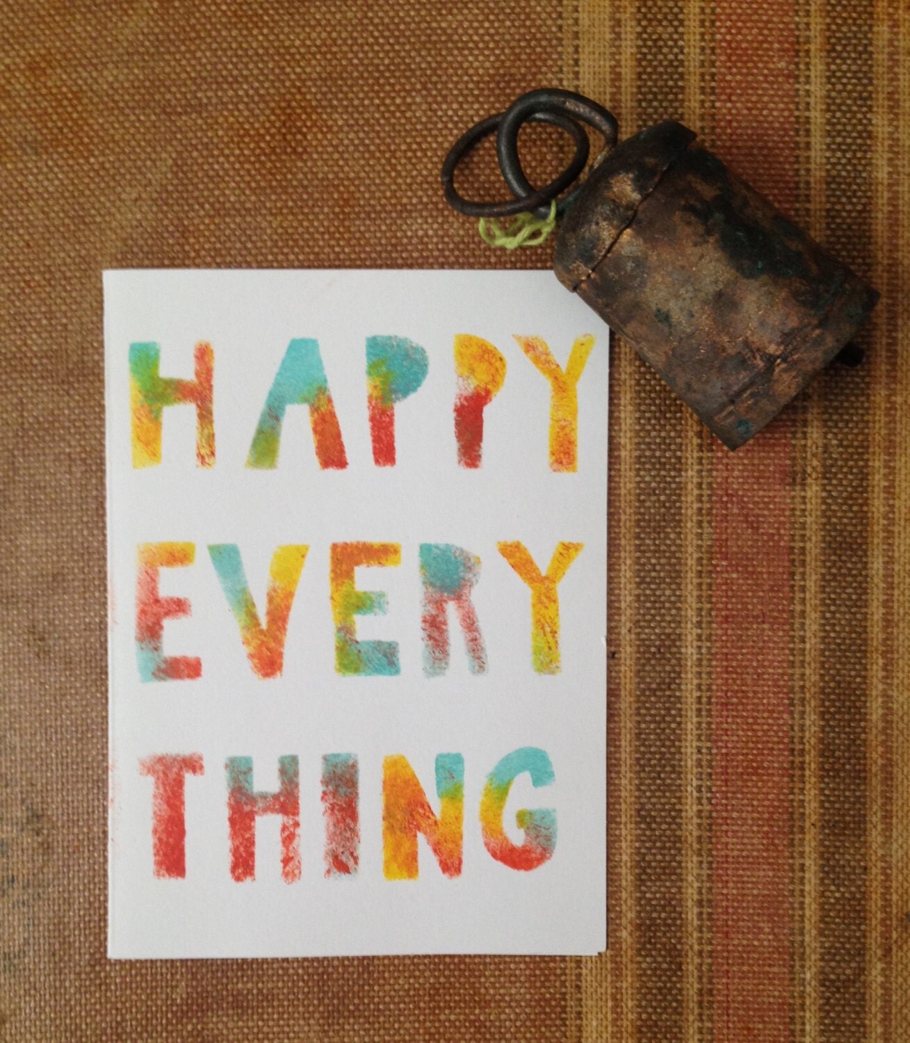 Happy Everything Card by RIGHTonWESTERN on Etsy