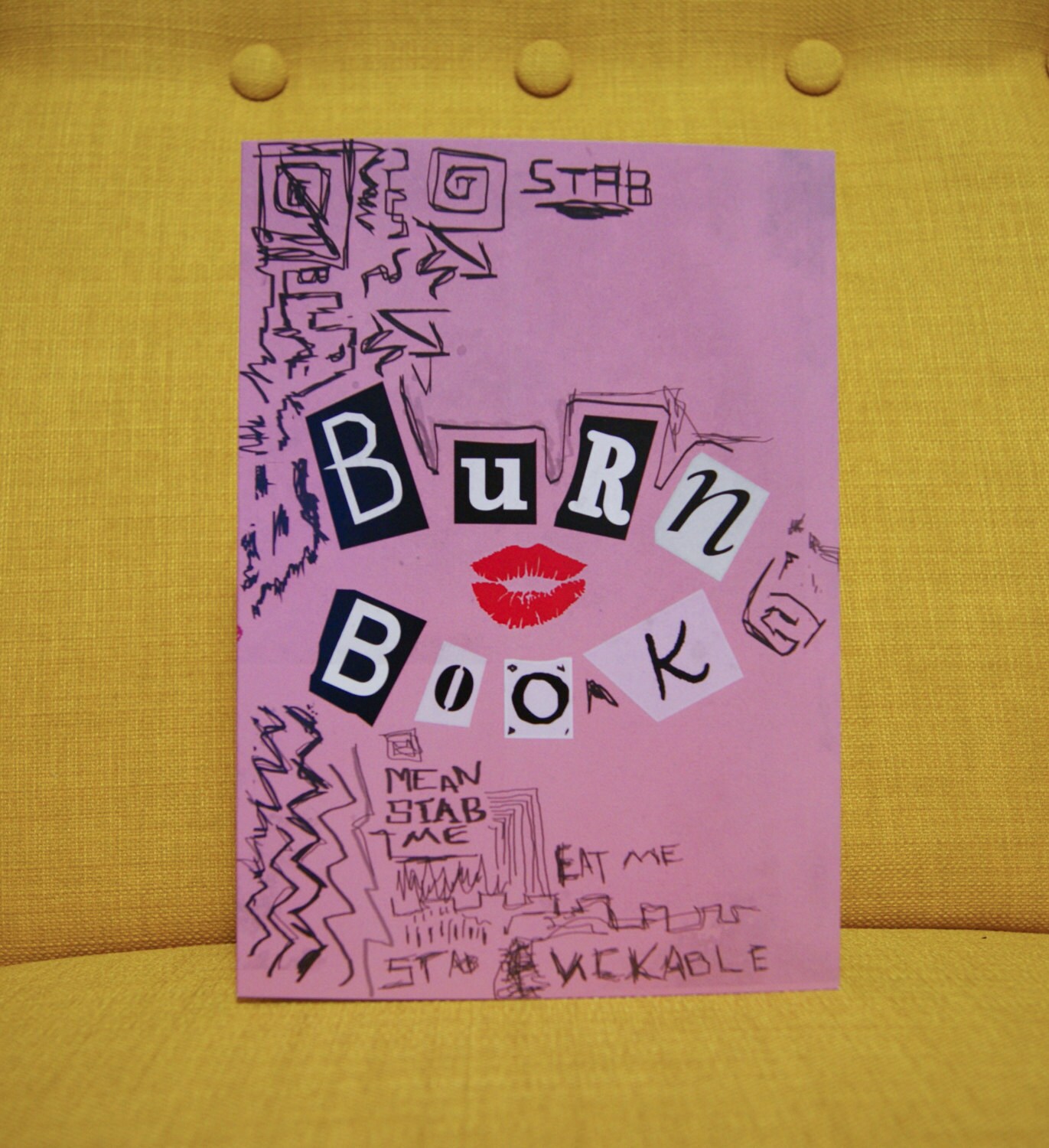 Burn Book Mean Girls Greeting Card