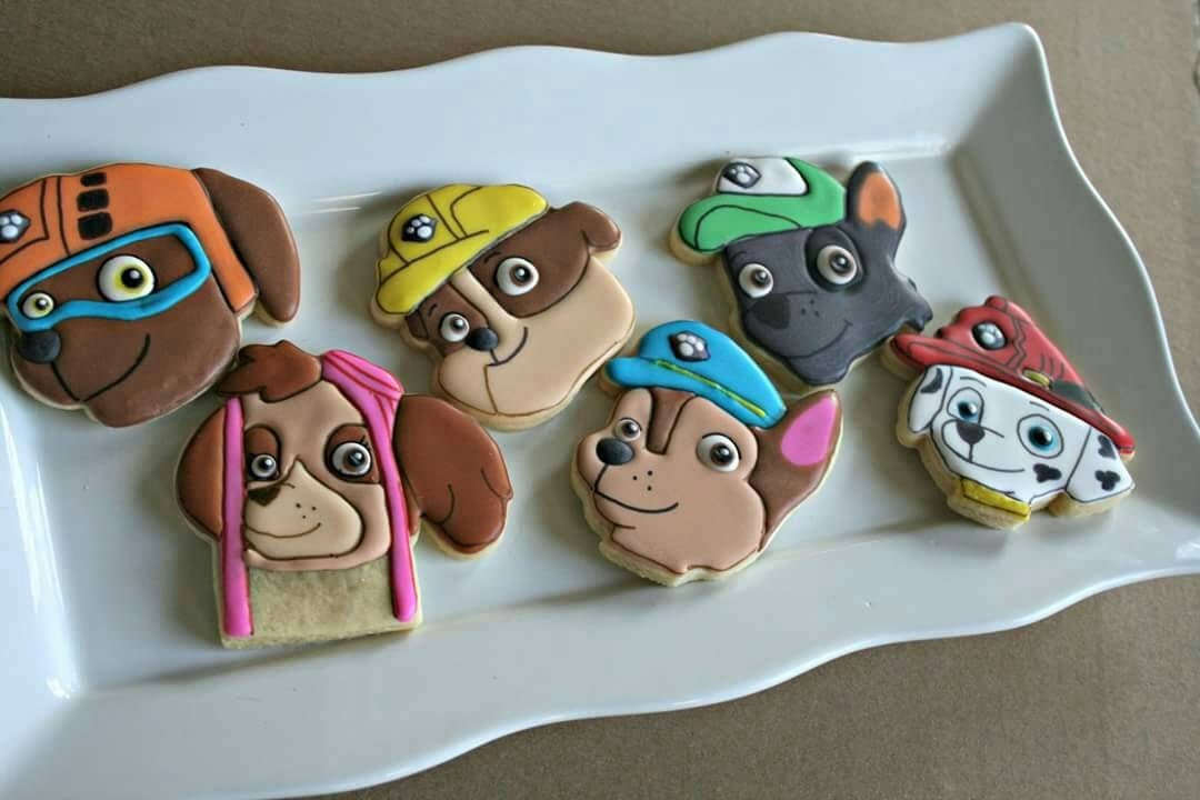 Paw Patrol CookiesPaw Patrol Decorated Sugar Cookies