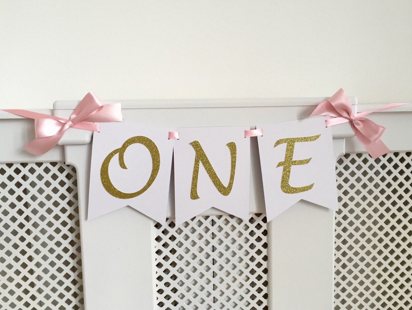 High chair banner. High chair banner. Pink and by InspiredbyAlma
