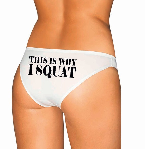 Squat Underwear Slide To Unlock by AltPanties on Etsy