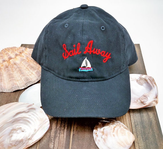 Baseball Cap Nautical Themed Baseball Cap by LuxuryLinesStudio