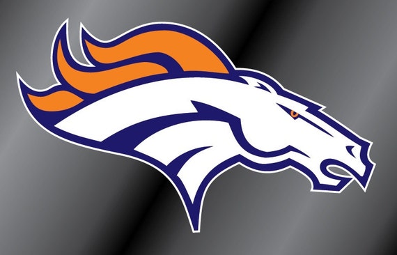 Denver Broncos Vinyl Decal Sticker