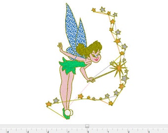 Tinkerbell Embroidery Design Instant Download , xxx pcs pes jef hus exp dst