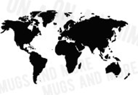 Download SVG World Map digital image Earth world map SVG file