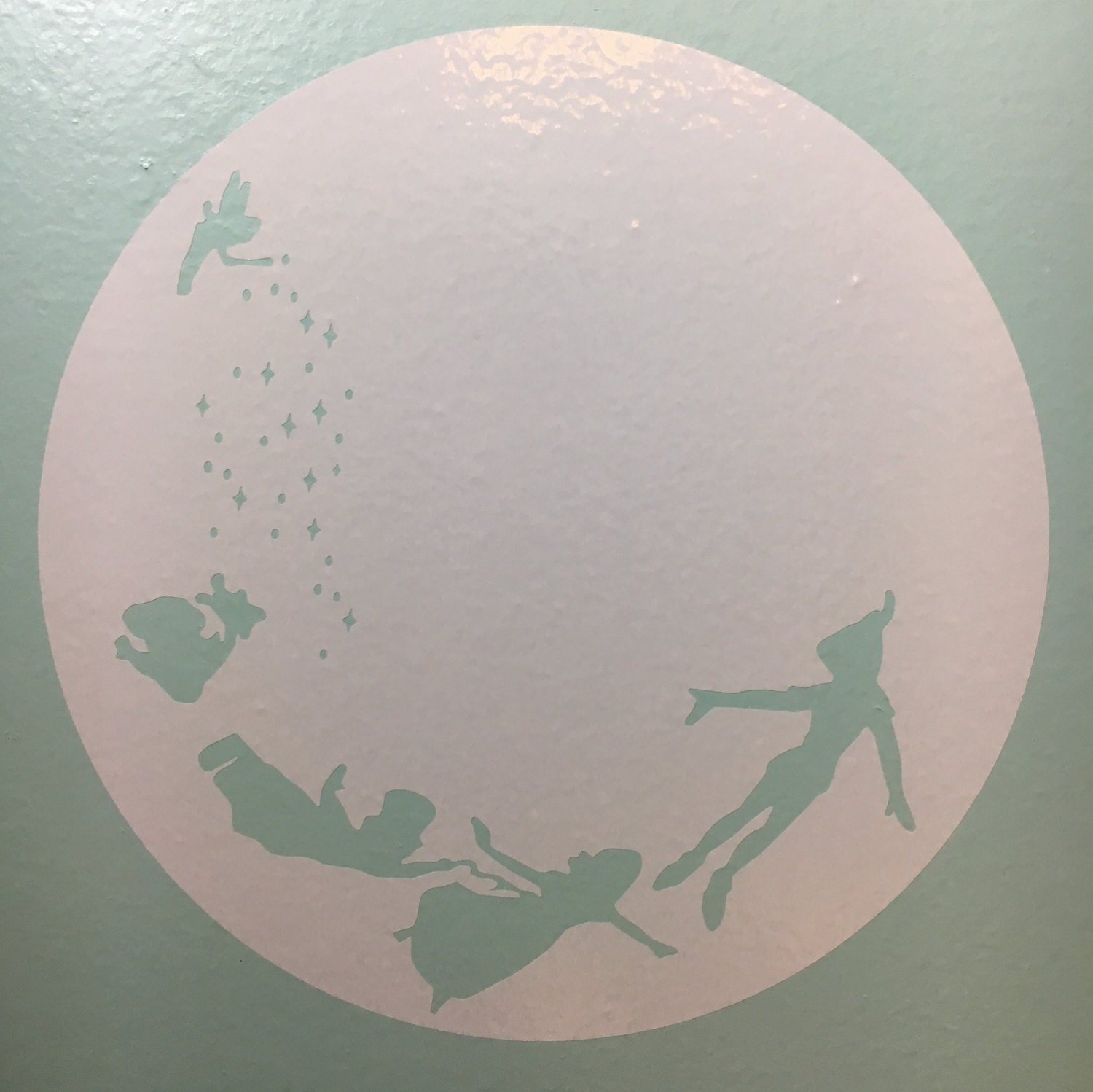 Peter Pan Moon wall decal sticker vinyl decal vinyl sticker