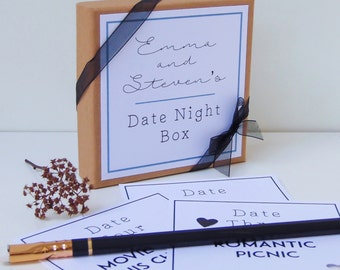 Date Night Box|Date Night Jar|Date Night Cards