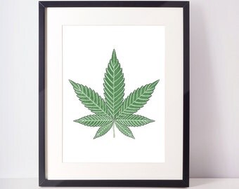 SALE - Leaf print, printable art, Palm leaf print, Nature, Nature print, Botanical print, Palm leaf, Print art, palm print, Tropical leaf
