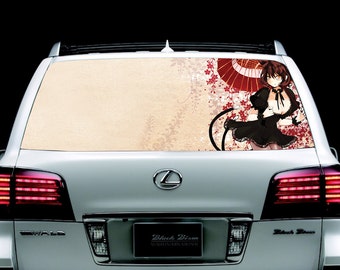 Anime car decal | Etsy