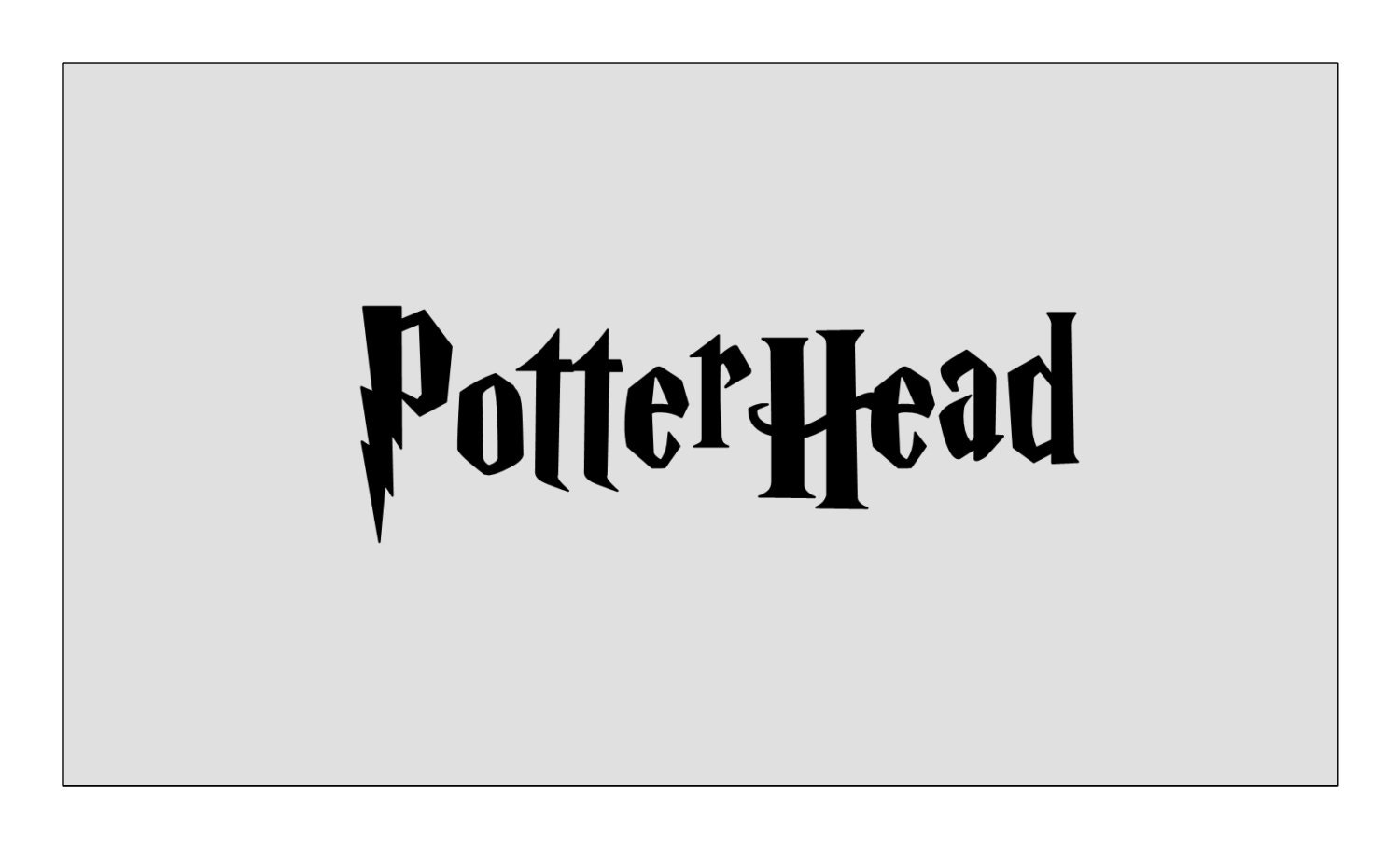 PotterHead Decal