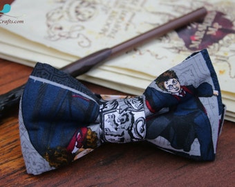 Harry Potter Bow Tie, Gryffindor, bowtie, bow tie, Harry Potter Bowtie, adjustable bowtie, adjustable bow tie, adult bowtie, toddler bowtie