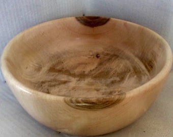 Maple Hand Turned Wood Bowl **SALE** NOW 1/2 PRICE!
