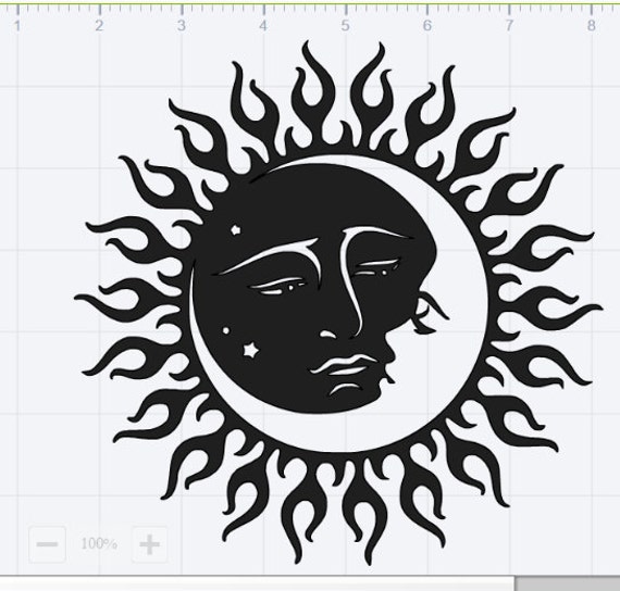 Download Sun & Moon 3 Pack SVG EPS DXF pdf Studio 3 Cut Files from ...