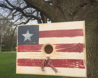 Flag Birdhouse
