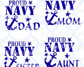 Proud navy dad | Etsy