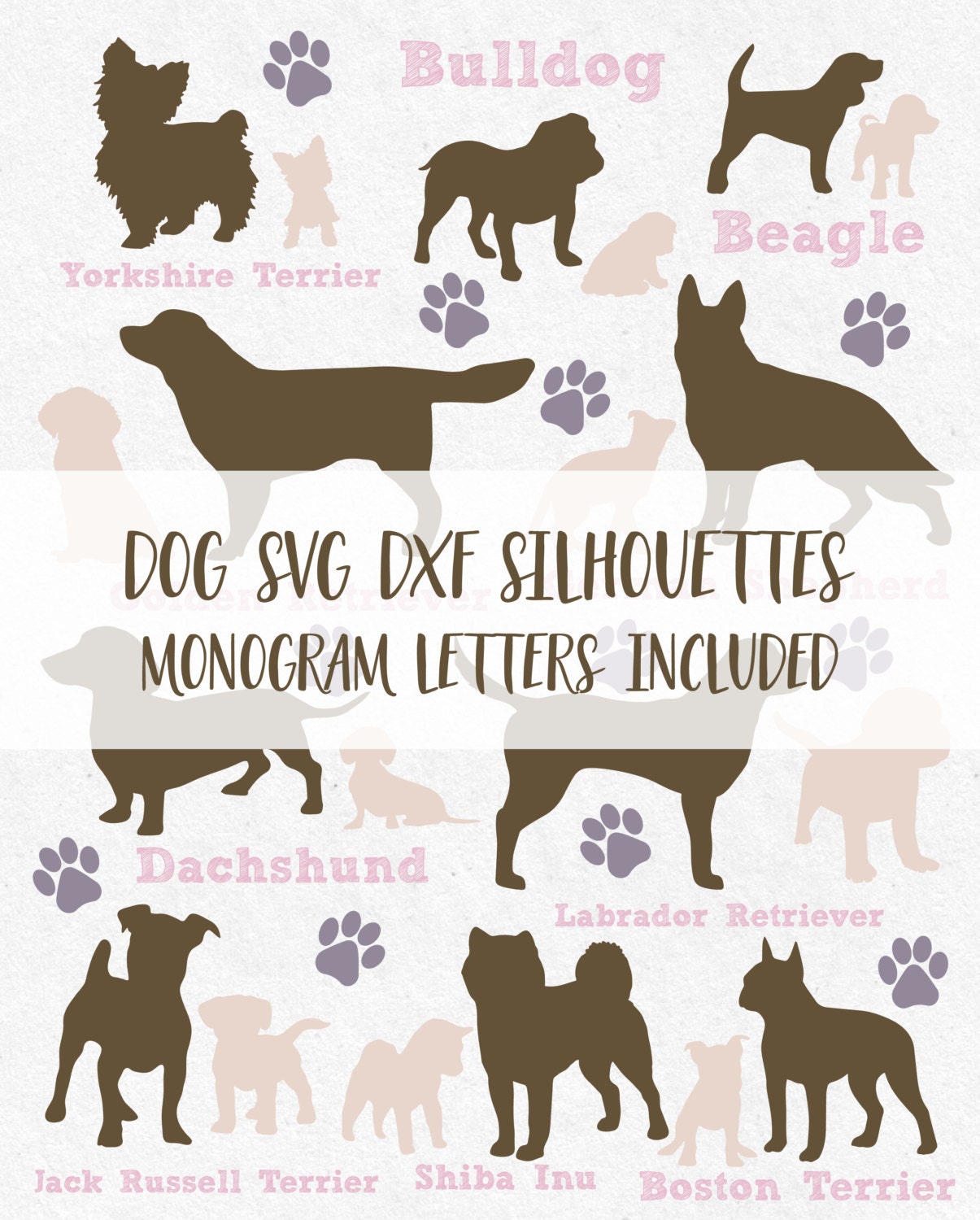 Download Dog Svg Monogram Frames Dogs Svg Animal Svg Monogram Svg Dog