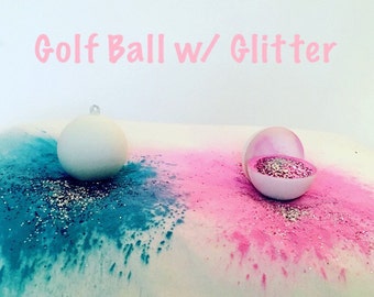 2 Golf Ball Gender Reveal Combo Pack: Custom Color Combinations