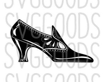 Shoe SVG, High Heels SVG, Heels SVG, Girly svg, Victorian svg, Witch svg, Halloween svg, commercial use svg, cricut, silhouette