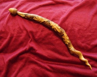 The Oaken Daemon. / Oak Daemon wand / GreenwoodEnchantment