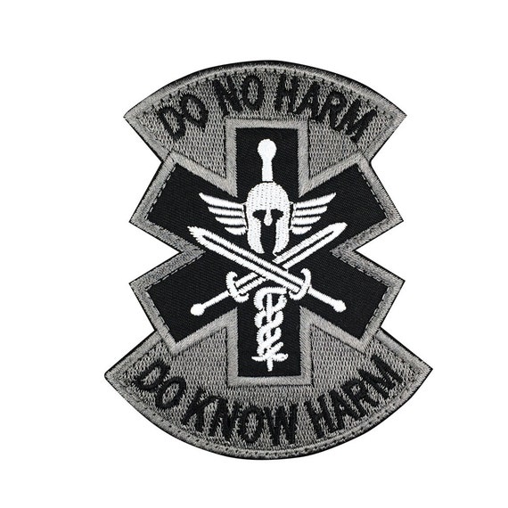 do-no-harm-do-know-harm-embroidered-cosplay-velcro-by-yourcolorful