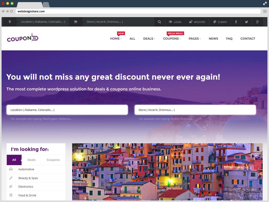 Couponxl coupons deals & discounts wp theme