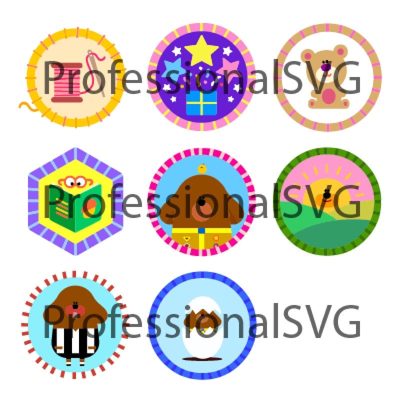 Badges 1-52 Best Value Bundle Hey Duggee by ProfessionalSVG