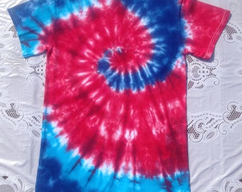 Blue spiral tie dye | Etsy