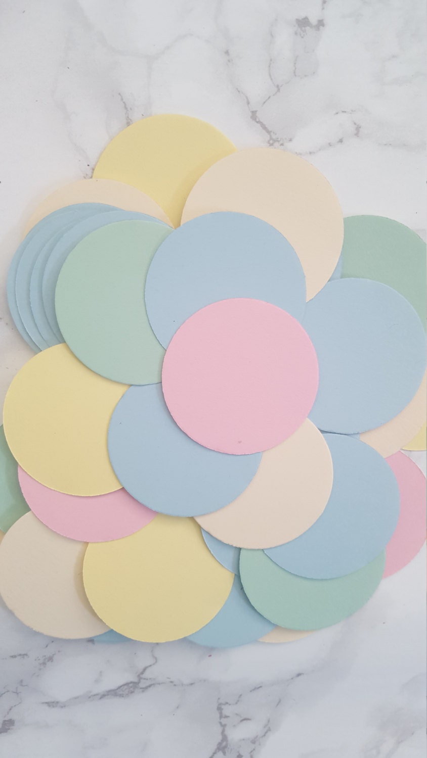 Pastel PAPER CONFETTI / wedding decorations / party by VCDEVENTS