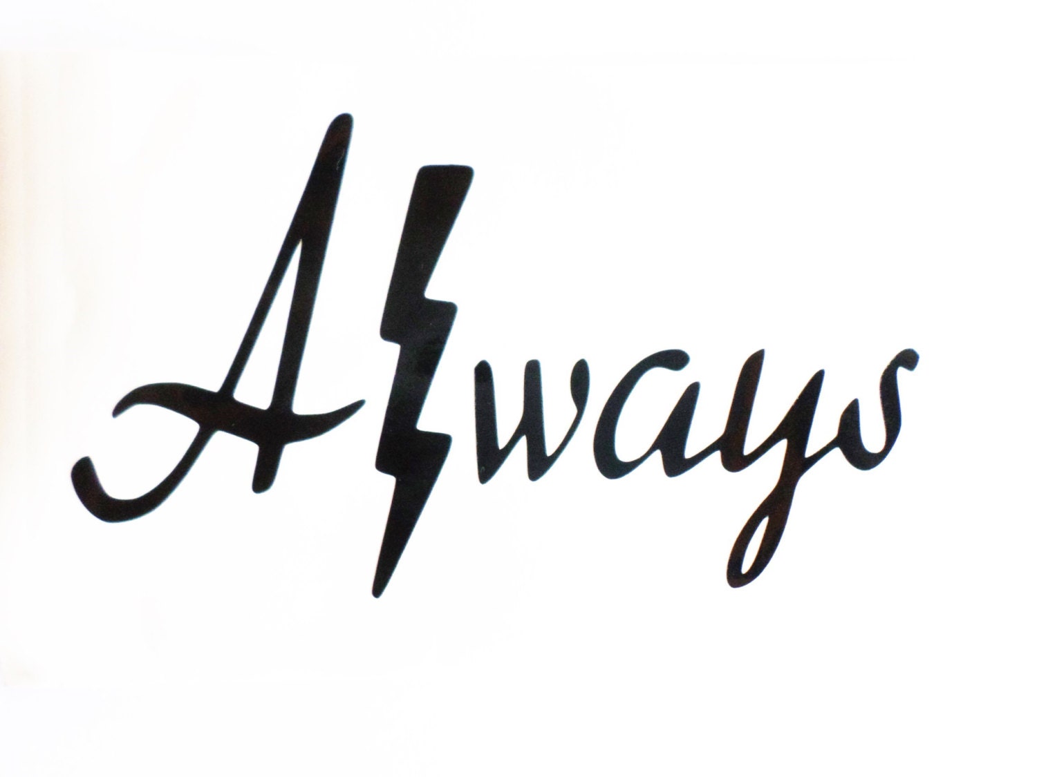 Harry Potter decal harry potter sticker Always decal Vinyl