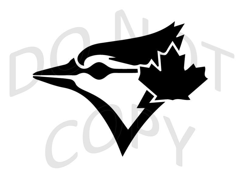 Reusable Stencil Toronto Blue Jays Baseball Team Logo Many