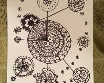 Meditation mandala | Etsy