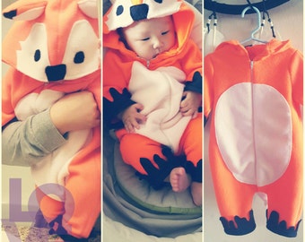 Fox Orange Baby Halloween Costume
