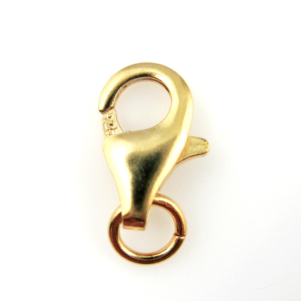 Clasp18K Gold plated Sterling Silver Vermeil Lobster Clasp