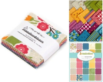 Moda Meadowbloom Mini Charm Pack - 2-1/2" squares - 42 Cuts