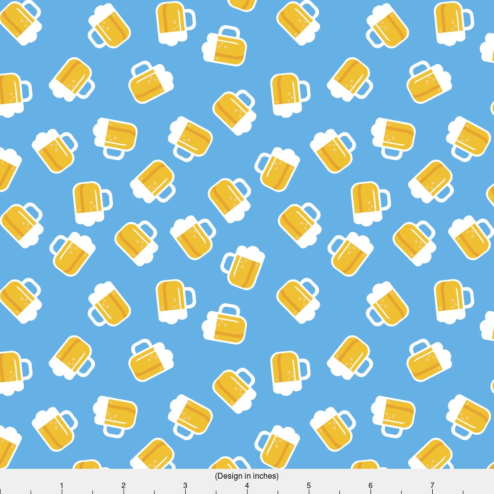 Oktoberfest Fabric Traditional German Oktoberfest Beer