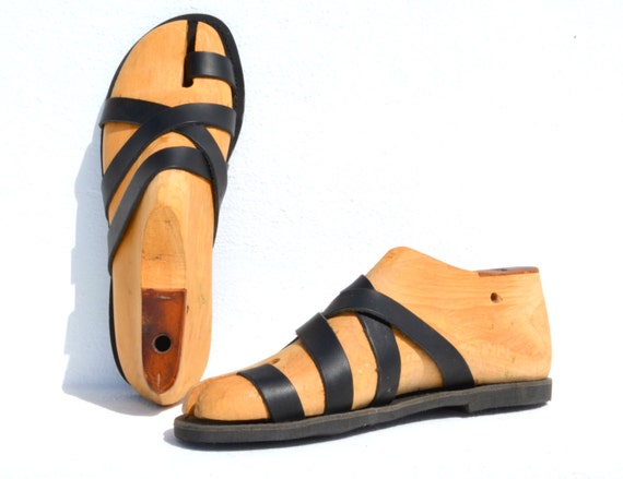ancient roman leather sandals